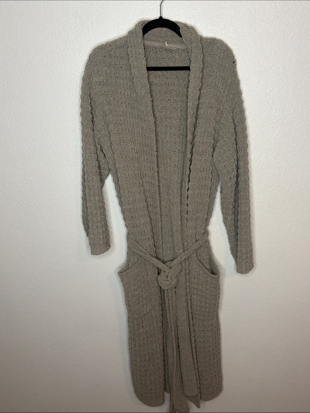 Pottery Barn Waffle Open Weave Cozy Blanket Robe One Size Fits Most